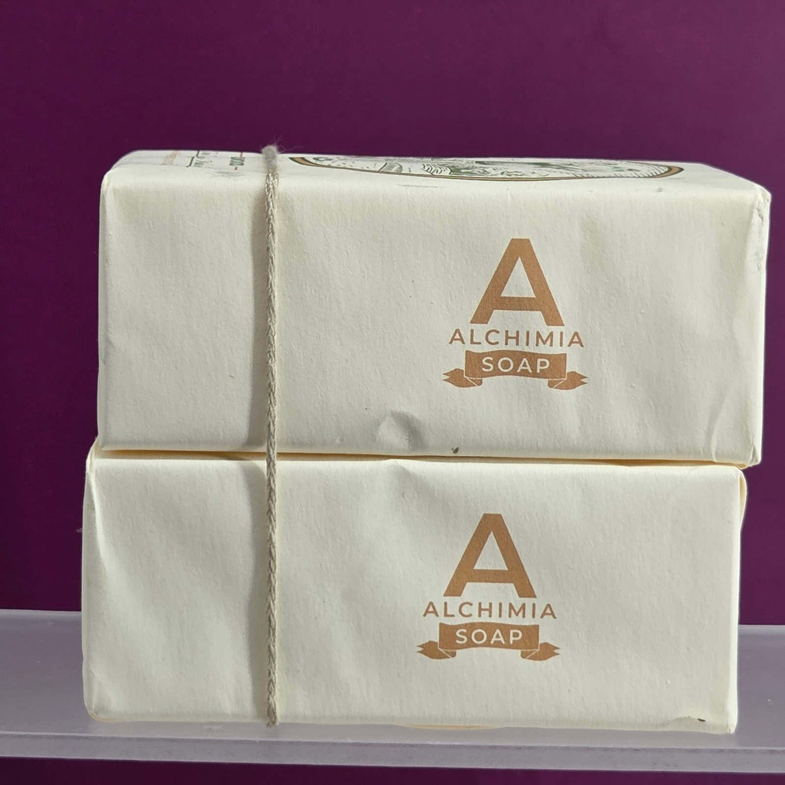Alchimia Soap Sandalwood Men 8.75oz Italian Vegetable Bar Soap Golf Aesthetic