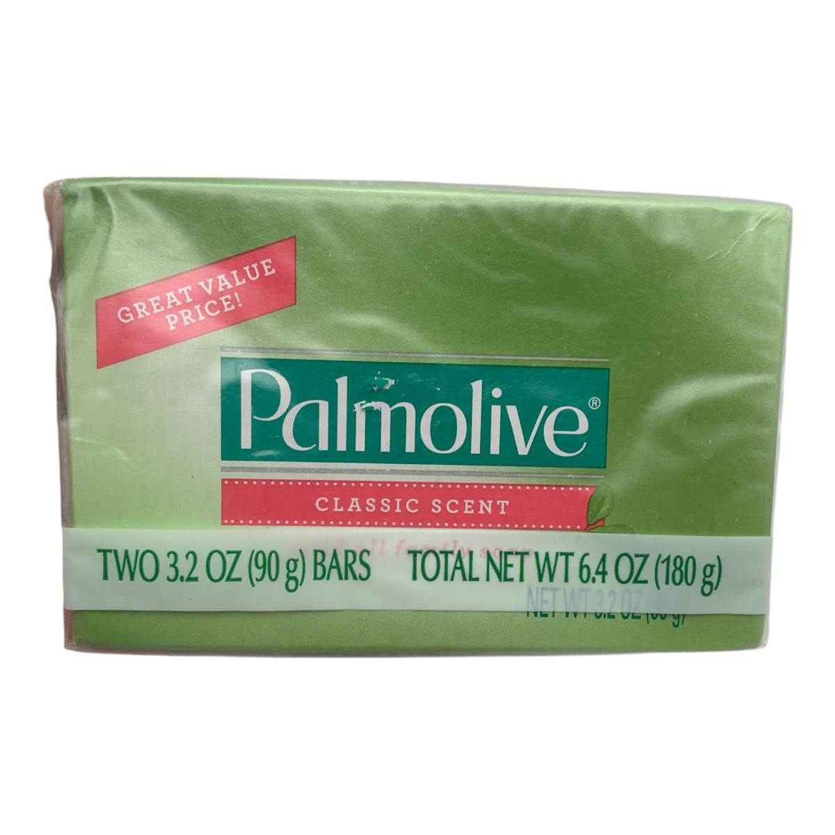 Palmolive Bath Bar Soap, Classic Scent 3.20 oz, 2 Pack