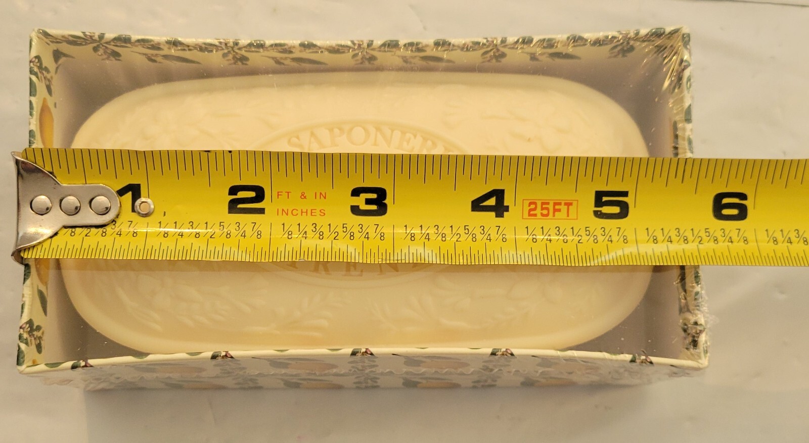 2x La Saponeria Firenze LEMON Scented Soap 10.5 oz Made in Italy 5″ Bar Tuscany
