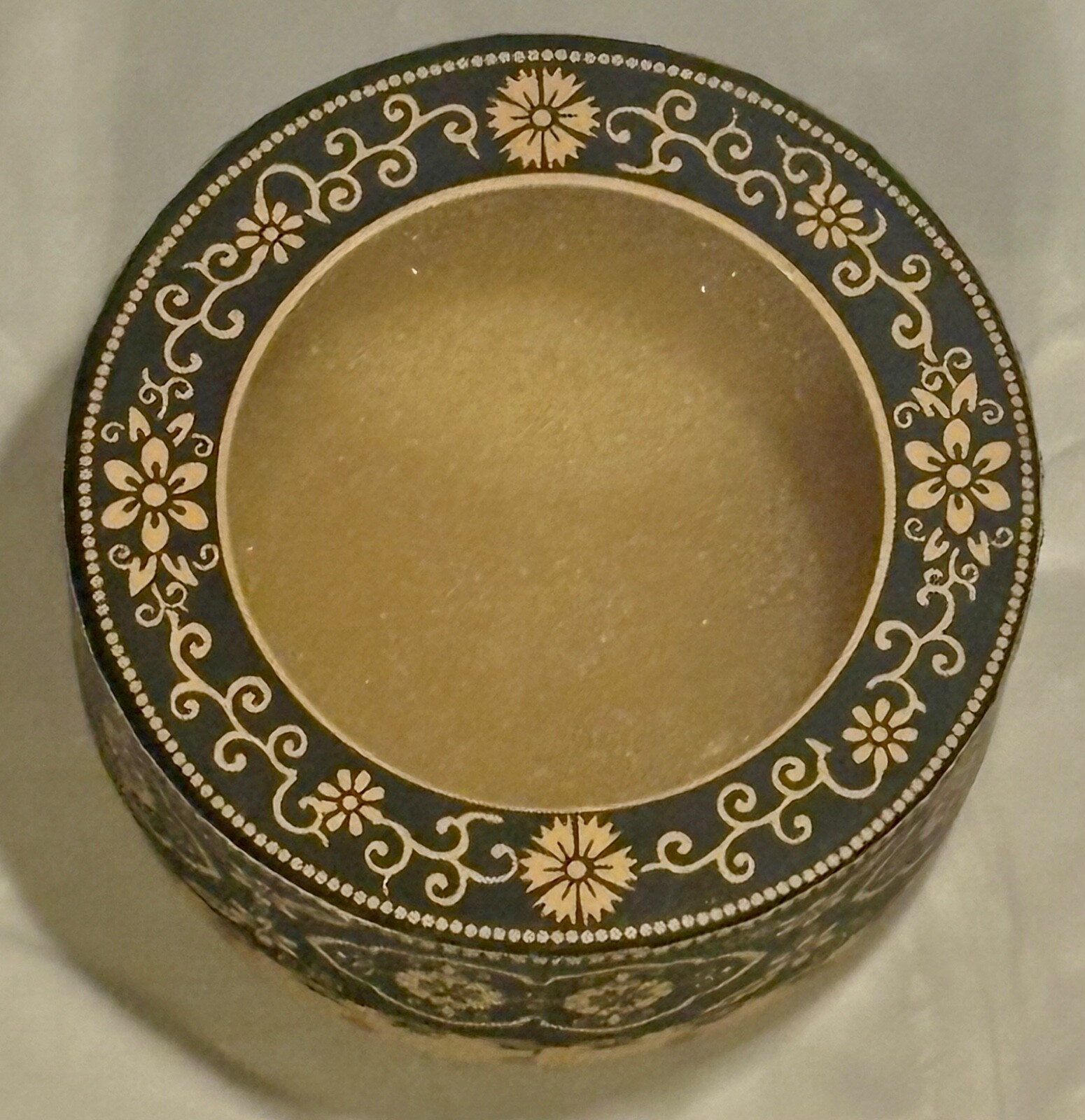 Punch Studio 5oz Lemon Verbena Monogram J Soap With Antique Designer Round Box