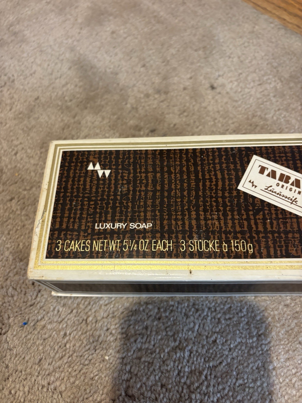 *PACK OF 3 SEALED* TABAC ORIGINAL by Wirtz Maurer LUXURY SOAP 5.25OZ EACH NOS