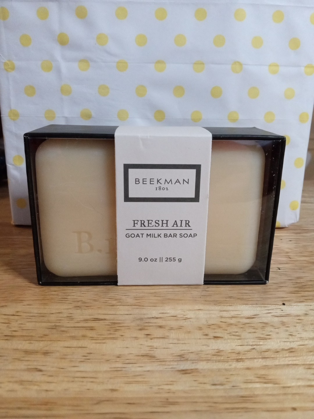 Fresh Air 9 oz. Large Bar BEEKMAN 1802 Goat Milk Soap New