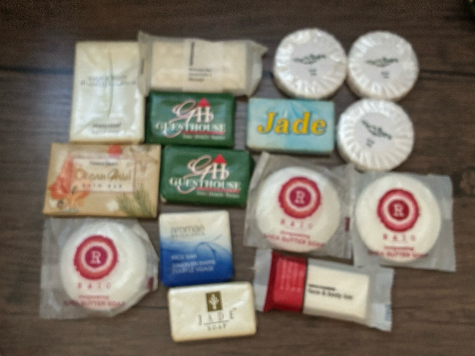 Various Travel Soap Bars Lot Of 15