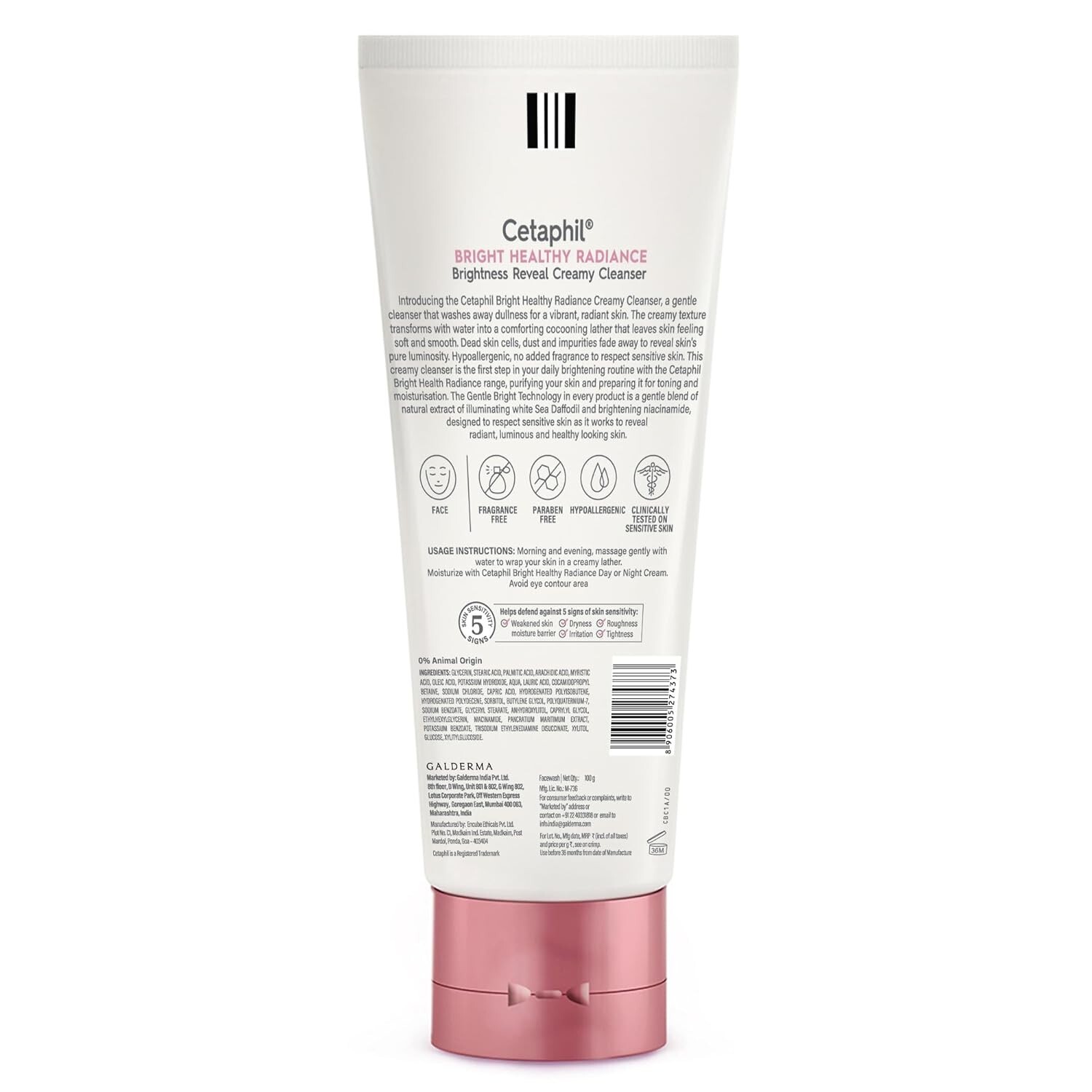 Cetaphil Brightness Reveal Creamy Cleanser – 100 g
