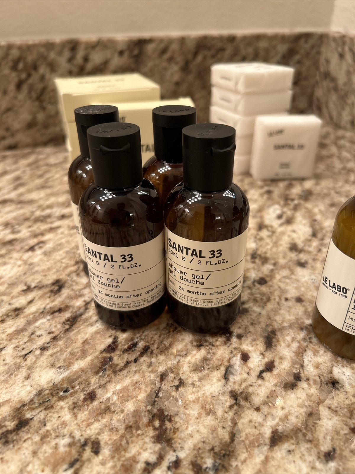 Le Labo Santal 33 – Lot of Soap Bars + Shampoo, Conditioner, Shower Gel, Lotion