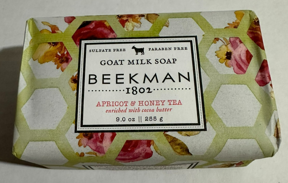 Beekman 1802 Apricot & Honey Tea Goat Milk Soap 9oz/255g