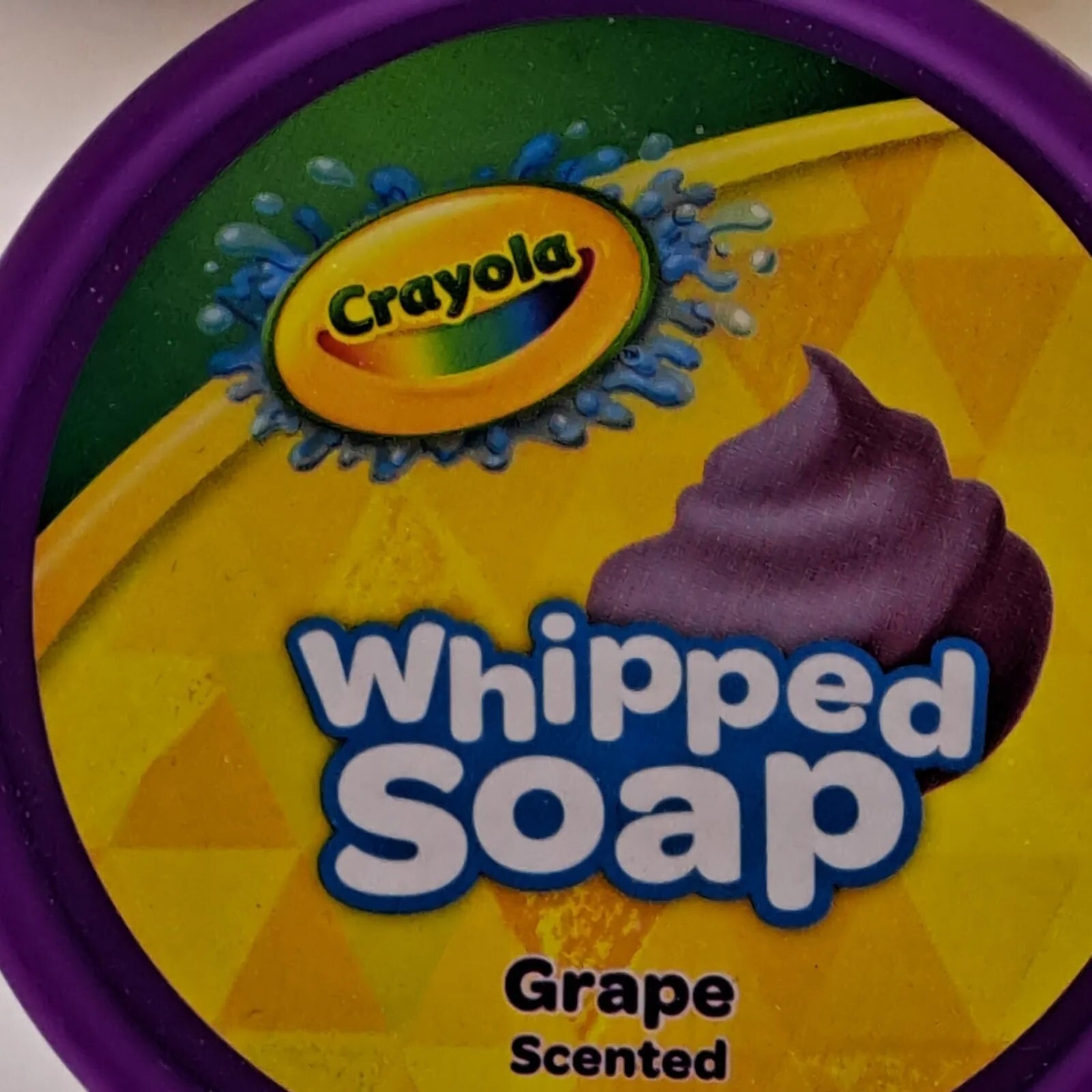 Crayola Whipped Soap 2.82oz.Grape Body Wash + 1 Peeps Bath Chicken Shape