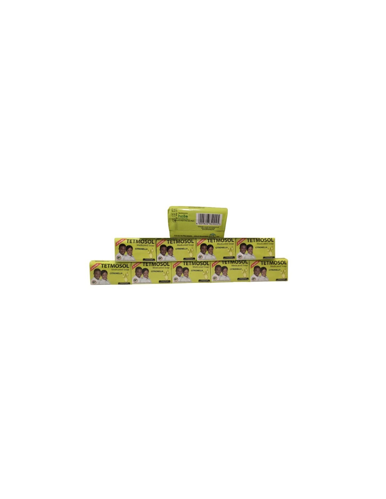 Tetmosol Medicated Antiseptic Soap Citronella (PACK OF 10) 120 g USA SELLER