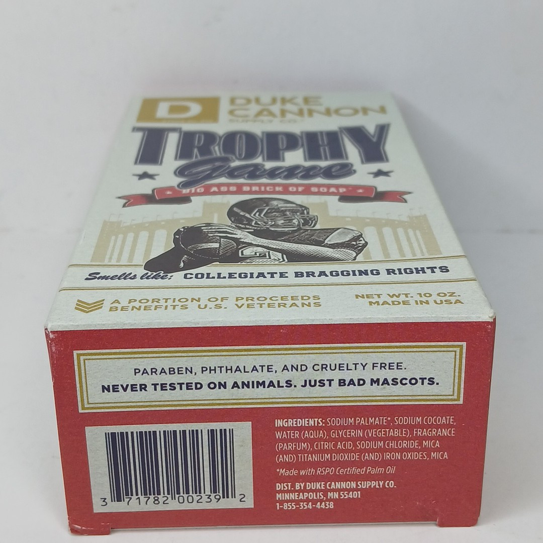 Duke Cannon Trophy Game Big Ass Brick of Soap 10 Oz Paraben & Phthalate Free