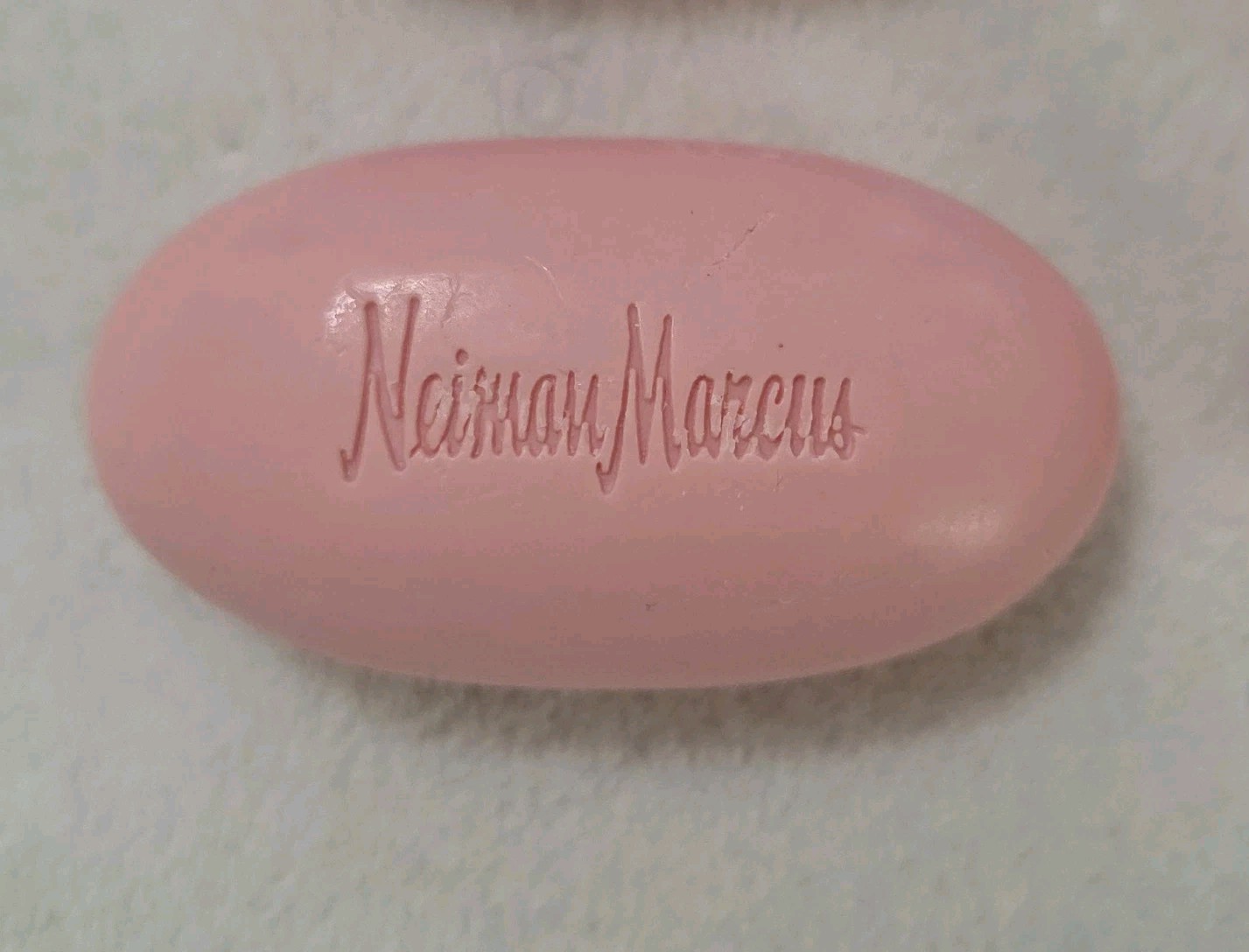 Vintage Neiman Marcus Rose Geranium Guest Soap Bar 3.25 oz Set Of 4