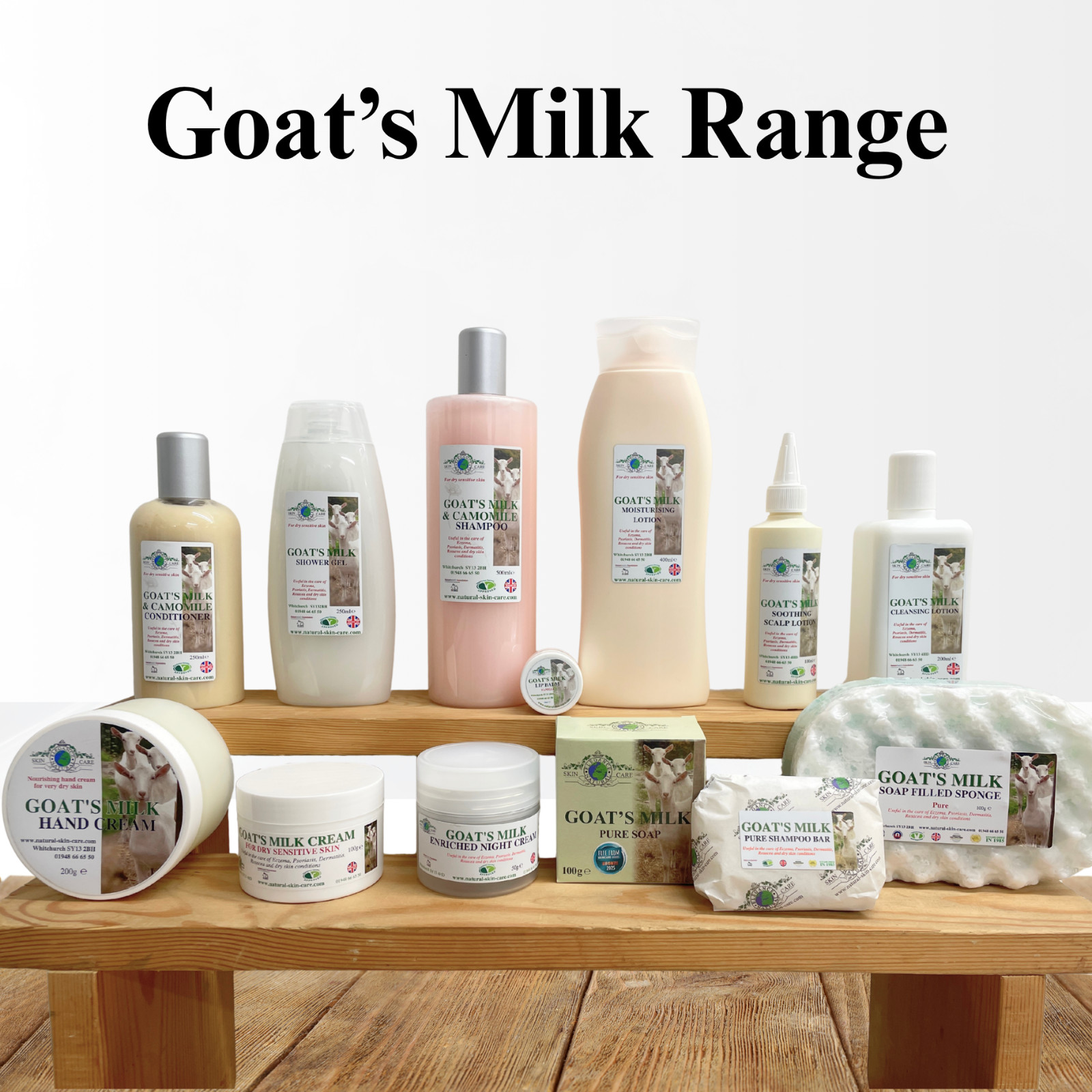 Goats Milk Pure Soap 100g Goat Dry sensitive skin UK Vegetarian Eczema psoriasis