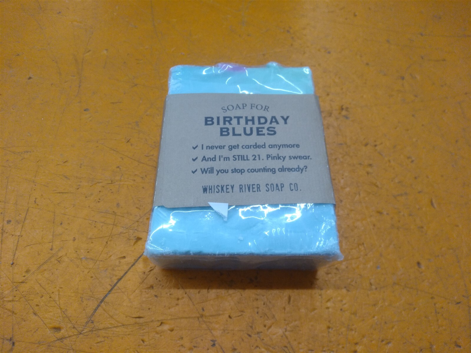 ⭐️⭐️⭐️⭐️⭐️ Whiskey River Soap Co. Birthday Blues Because Your Still 21
