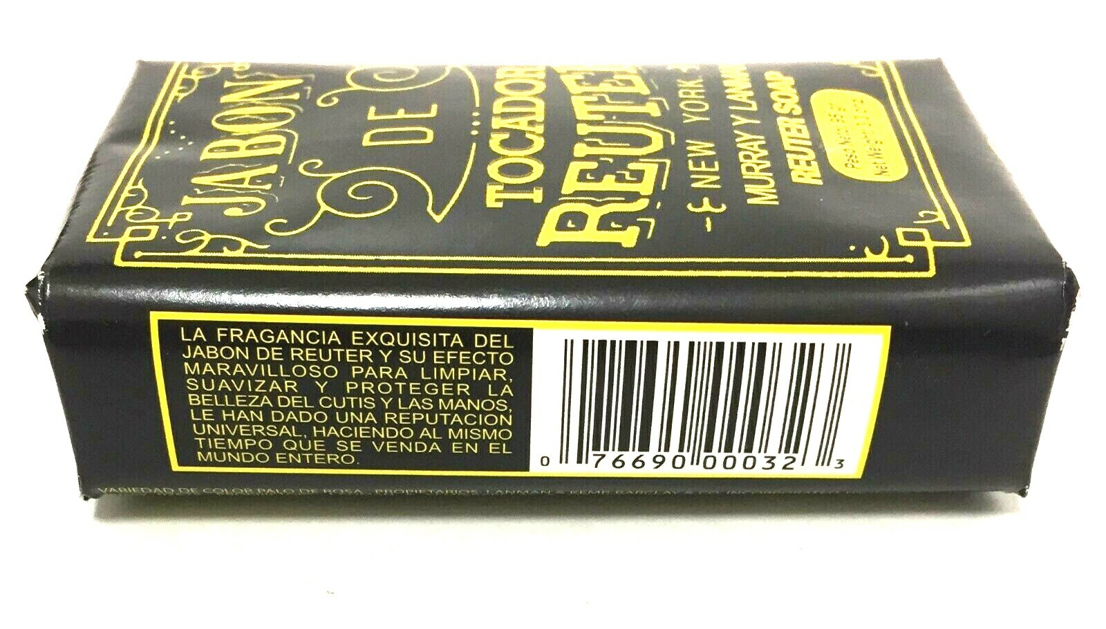 10-Pack Jabon de Tocador Reuter Murray & Lanman Bar Soap, 3.3 oz