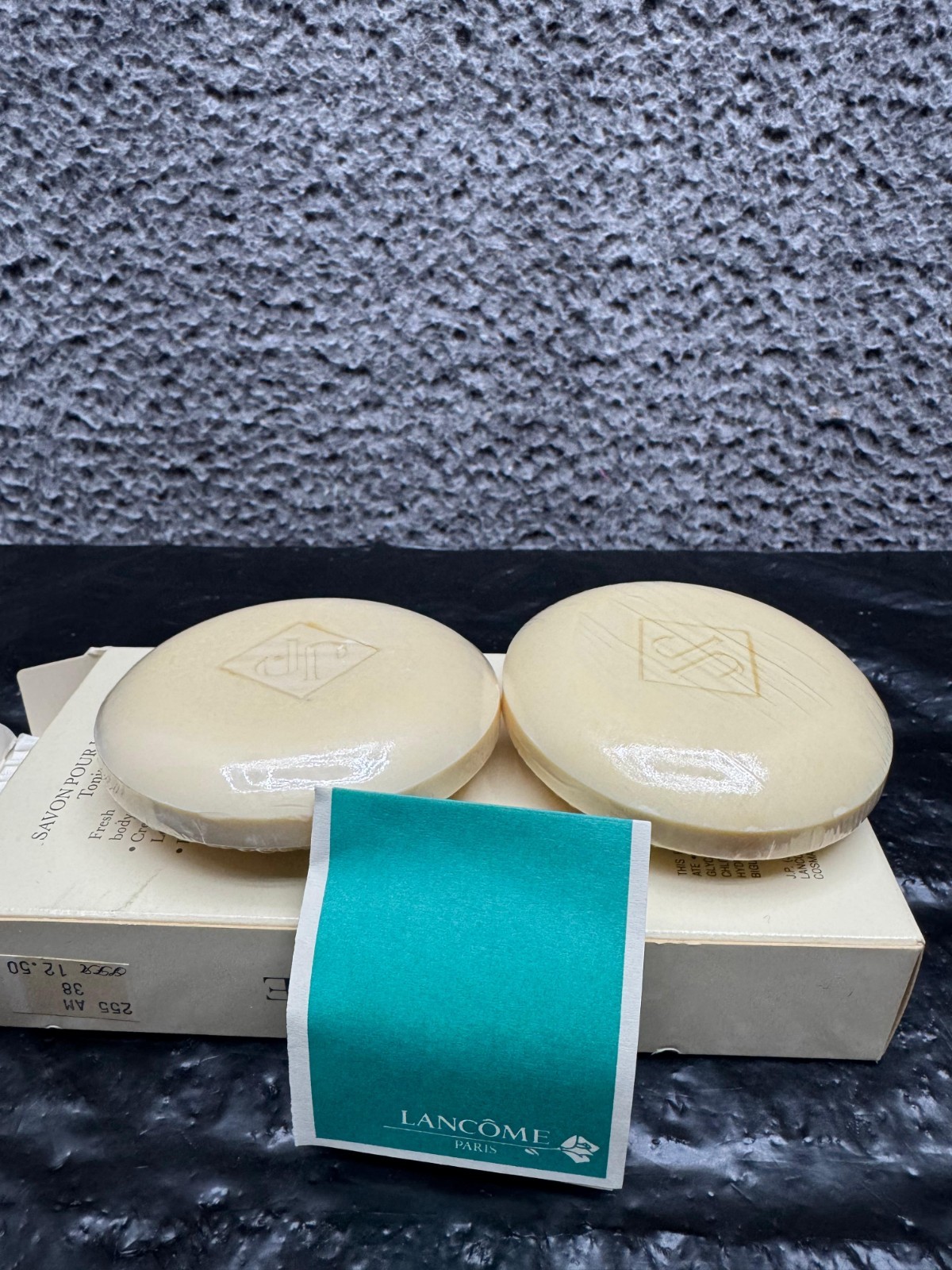 Vintage Lancome Paris Savon Pour Le Massage Toning Body Bar Set – 2 Bars 238g