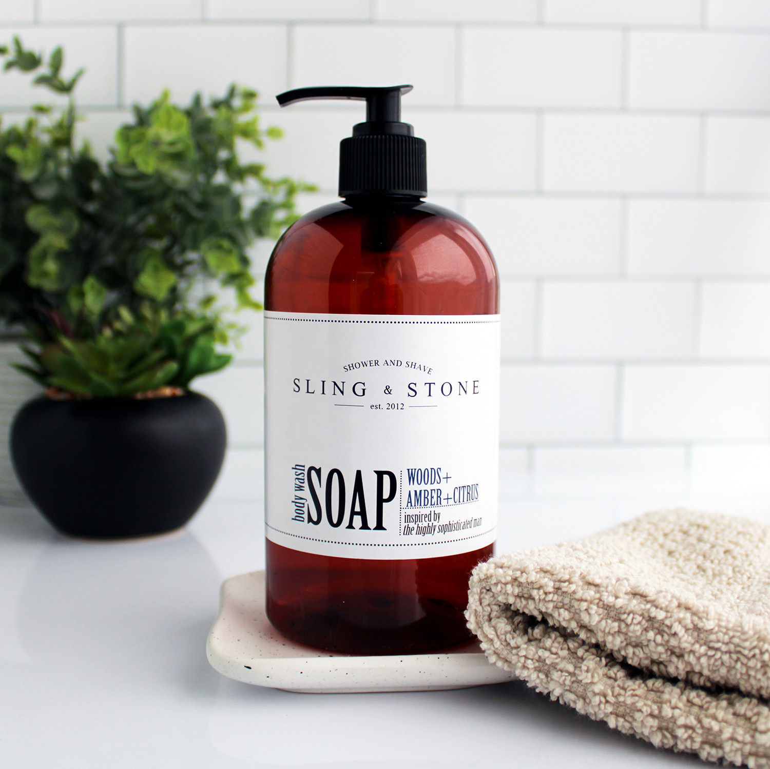 Sling & Stone Liguid soap for men