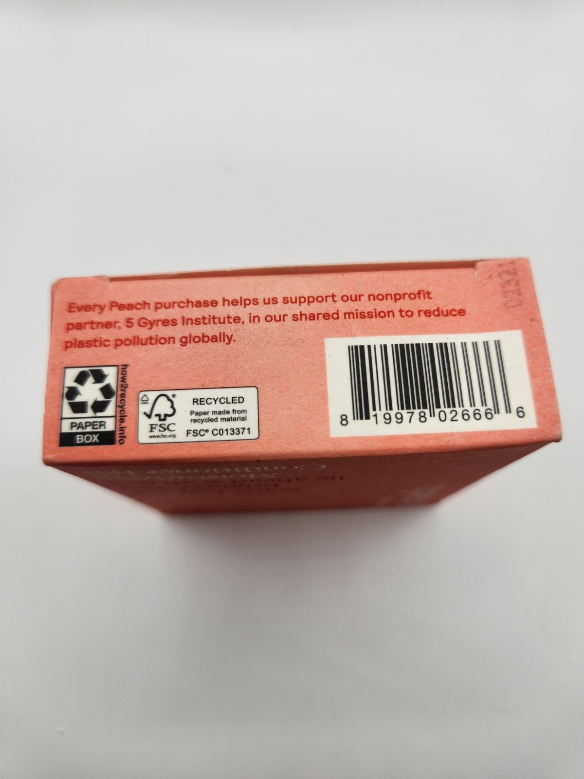 Roven Peach not Plastic Conditioner Bar 1.8oz Paraben Free – Made in USA