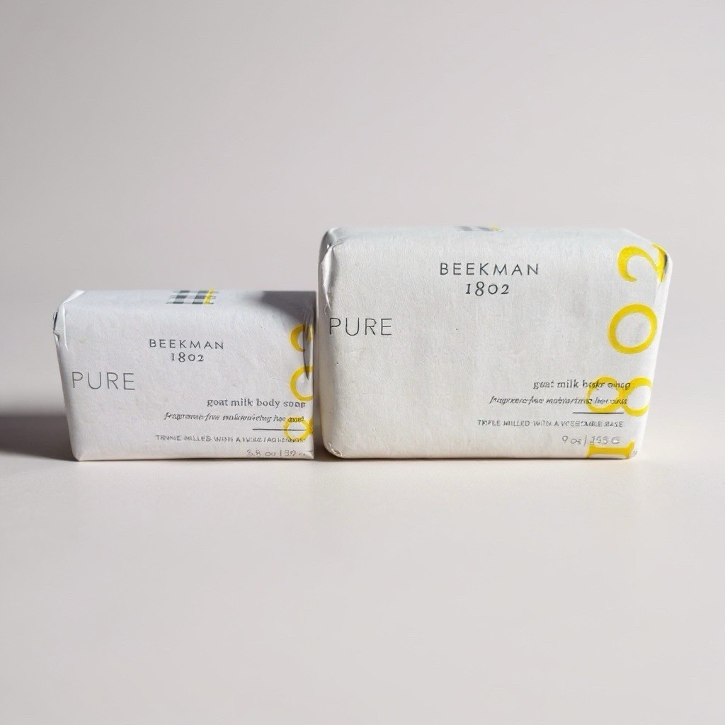 Beekman 1802 Pure Goat Milk Soap 9 oz + 3.5 oz Bar – NEW – Natural Bath Body