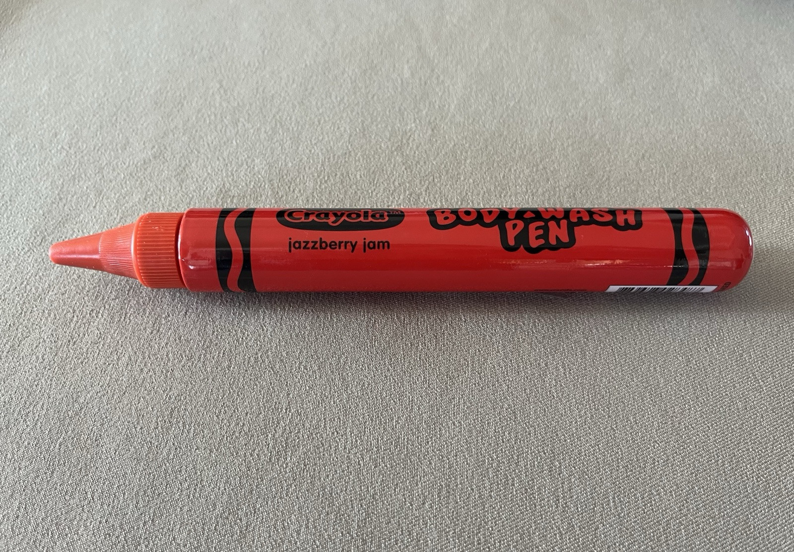 1.9 Oz Crayola Bathtub Body Wash Pen In Jazzberry Jam Red~For Ages 3+, Brand New