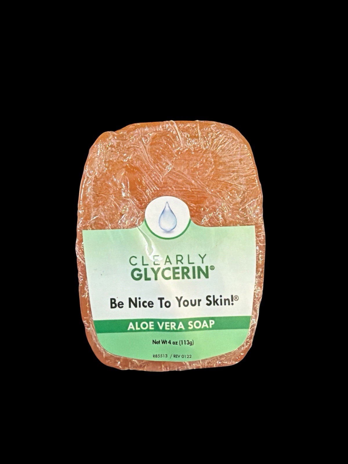 Clearly Glycerin Aloe Vera Bar Soap 4 Oz Brand New