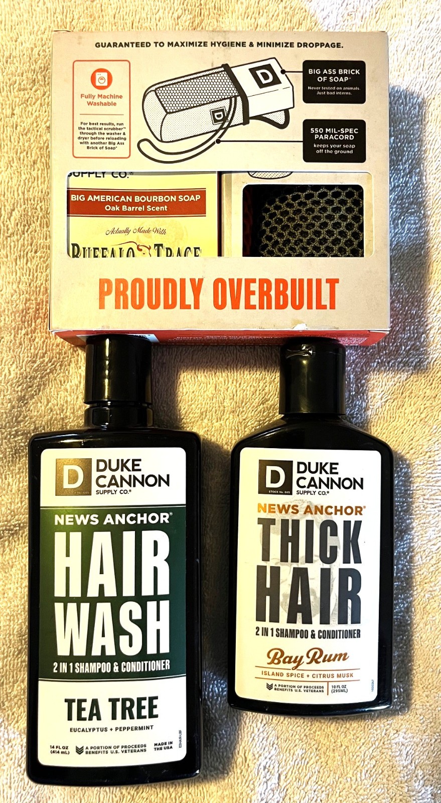 NEW Duke Cannon Supply Co. 2/1 Big Ass Brick Of Soap 9 Variety Scents All 10 Oz