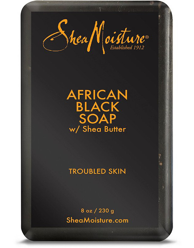 Sheamoisture Soap Bar, Shea Butter African Black, troubled Skin- 8 oz. BIG New!