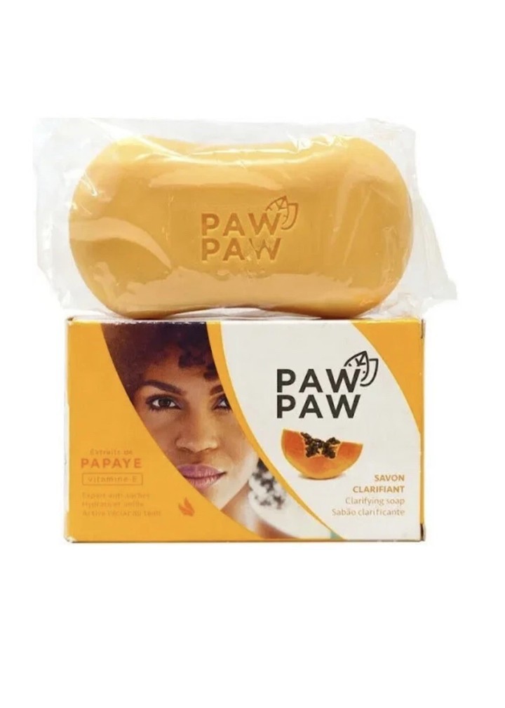 Paw Paw Clarifying Soap with Papaya Extract and Vitamin E, 3-Pack, 180g Each