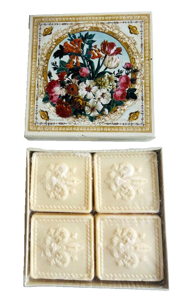 SMITH & VANDIVER GARDENIA GLYCERINE SOAPS PACK OF 3PCS 4 oz x 3 =12oz NIB