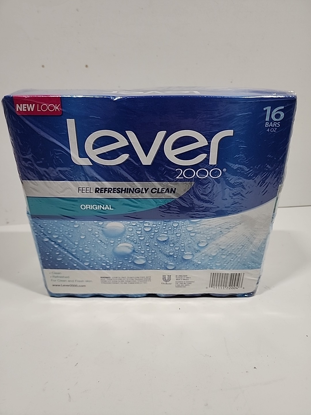 Lever 2000 Original Feel Refreshing Clean Classic Scent Bar Soap, Pack of 16