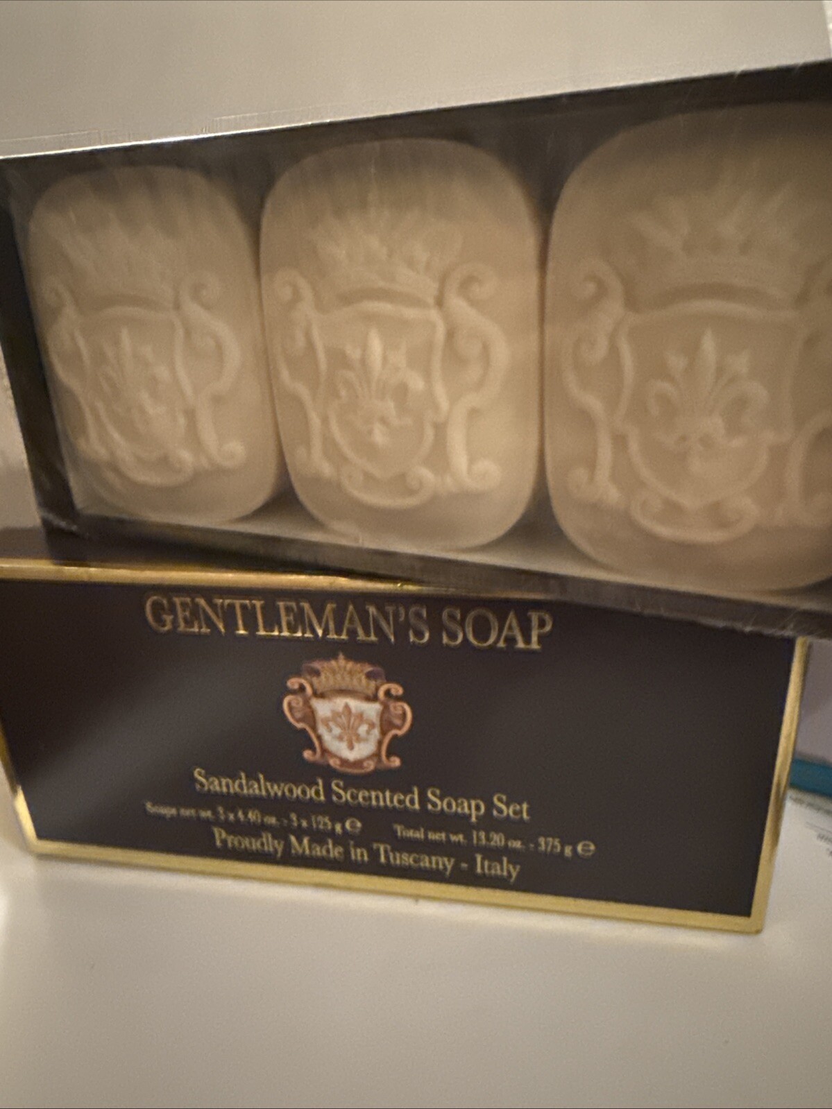 SANDALWOOD GENTLEMAN’S SCENTED SOAP SAPONIFICIO ARTIGIANALE FIORENTINO 6 X 4.4oz