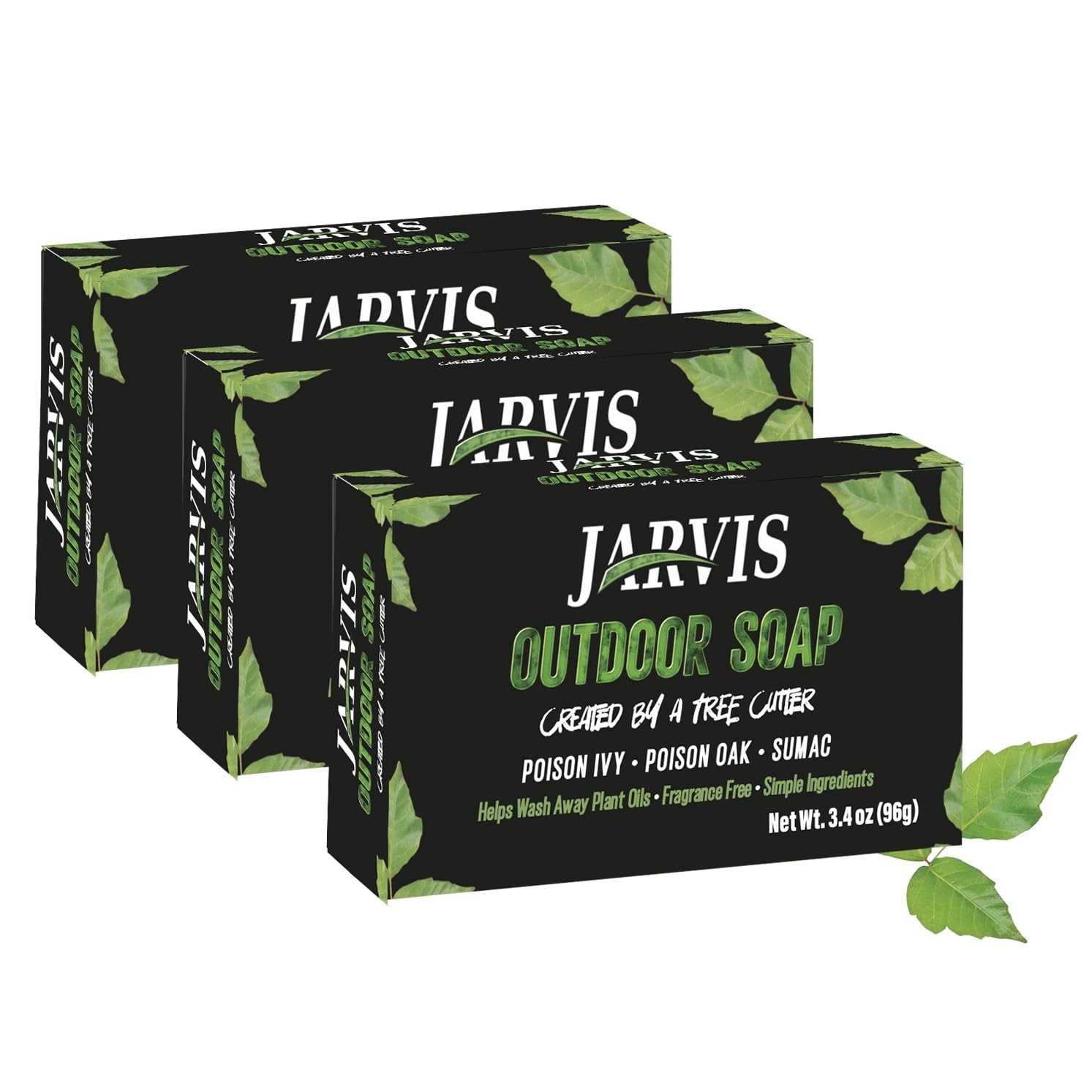 Natural Poison Ivy Soap – Fast Relief from Itching & Irritated Skin (3 Pack)