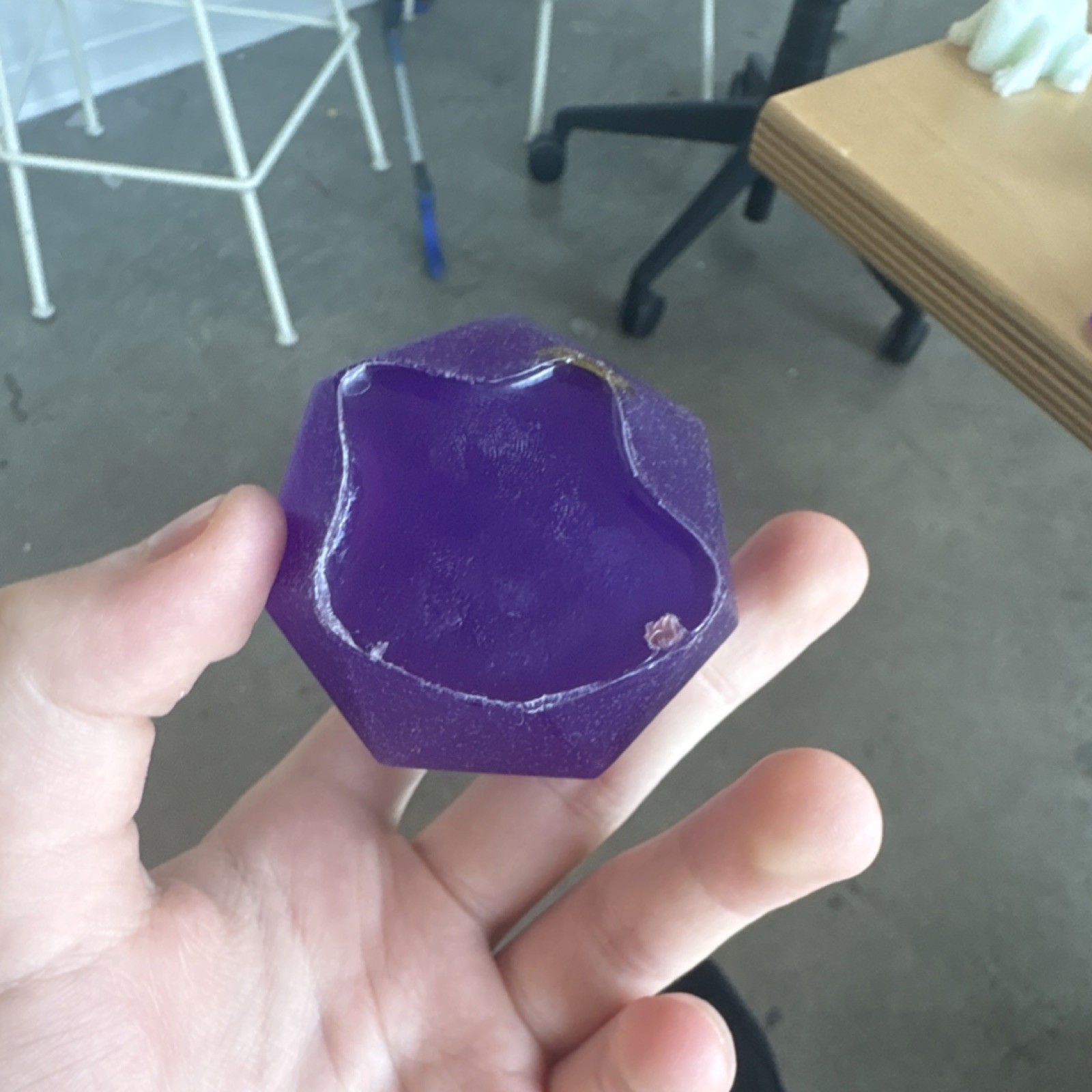 Geometric Faceted Body Bar Soaps Assorted Colors for Body and Hands