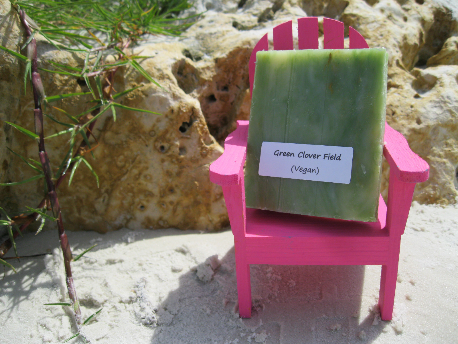 1LB LOT BULK Handmade Handcrafted Natural Soap GREEN CLOVER VEGAN