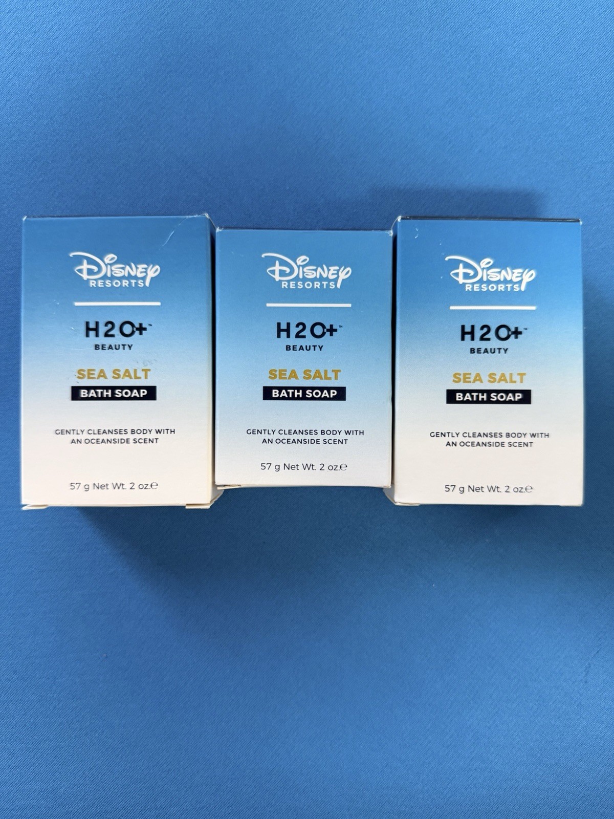 Disney Resorts Parks H2O+ Beauty Sea Salt Facial Soaps (8) & Bath Soaps (4) New