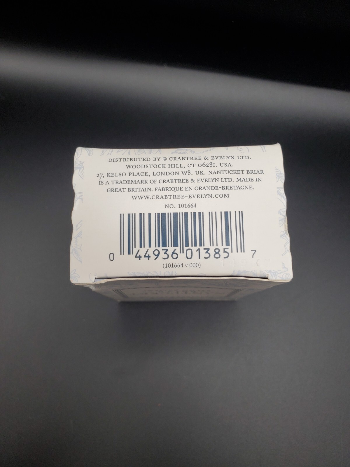 Crabtree & Evelyn NANTUCKET BRIAR Scented Bath Soap 3.5 Oz/100g