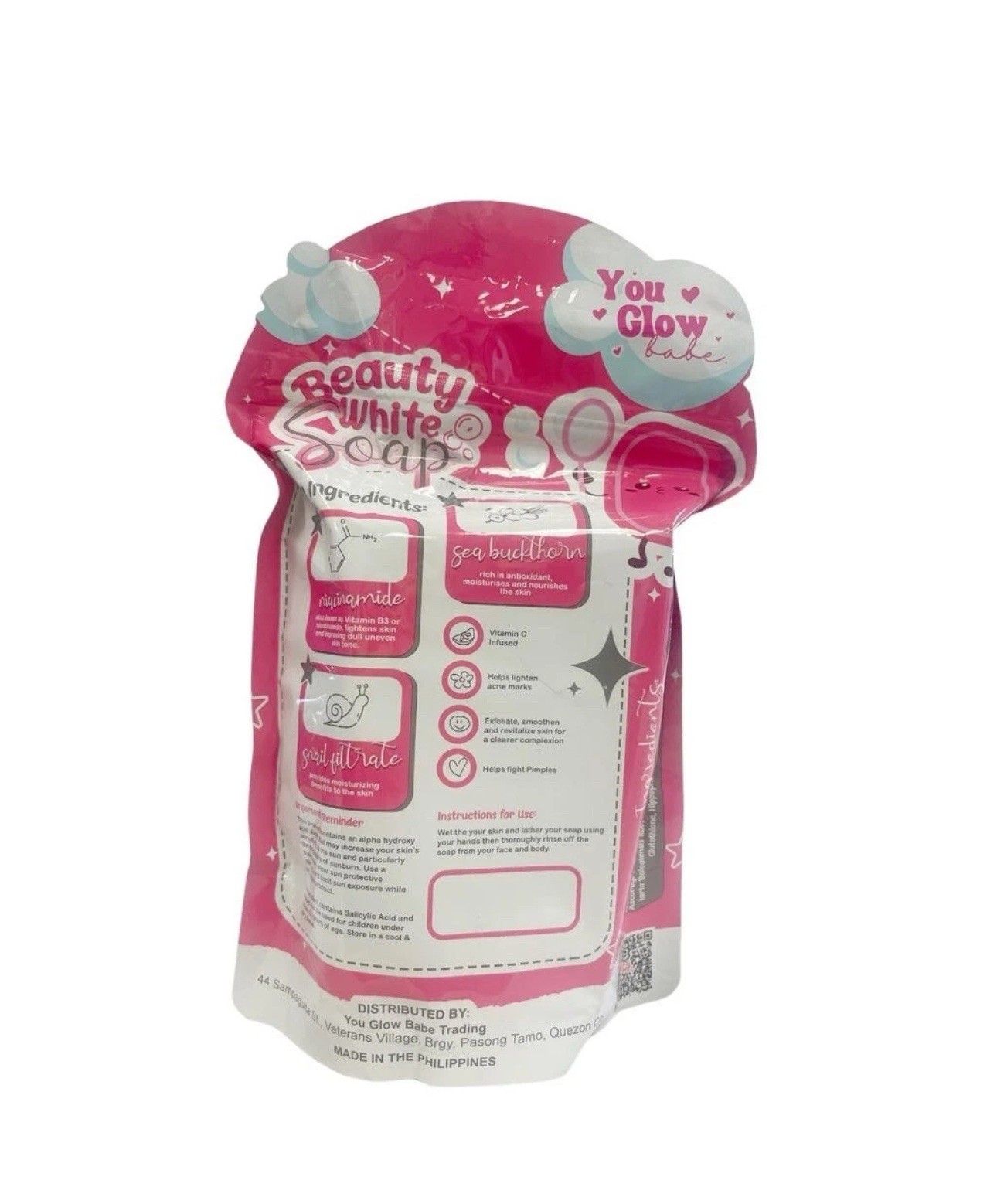 Beauty White Soap by You Glow Babe, 5 Bars x 70g