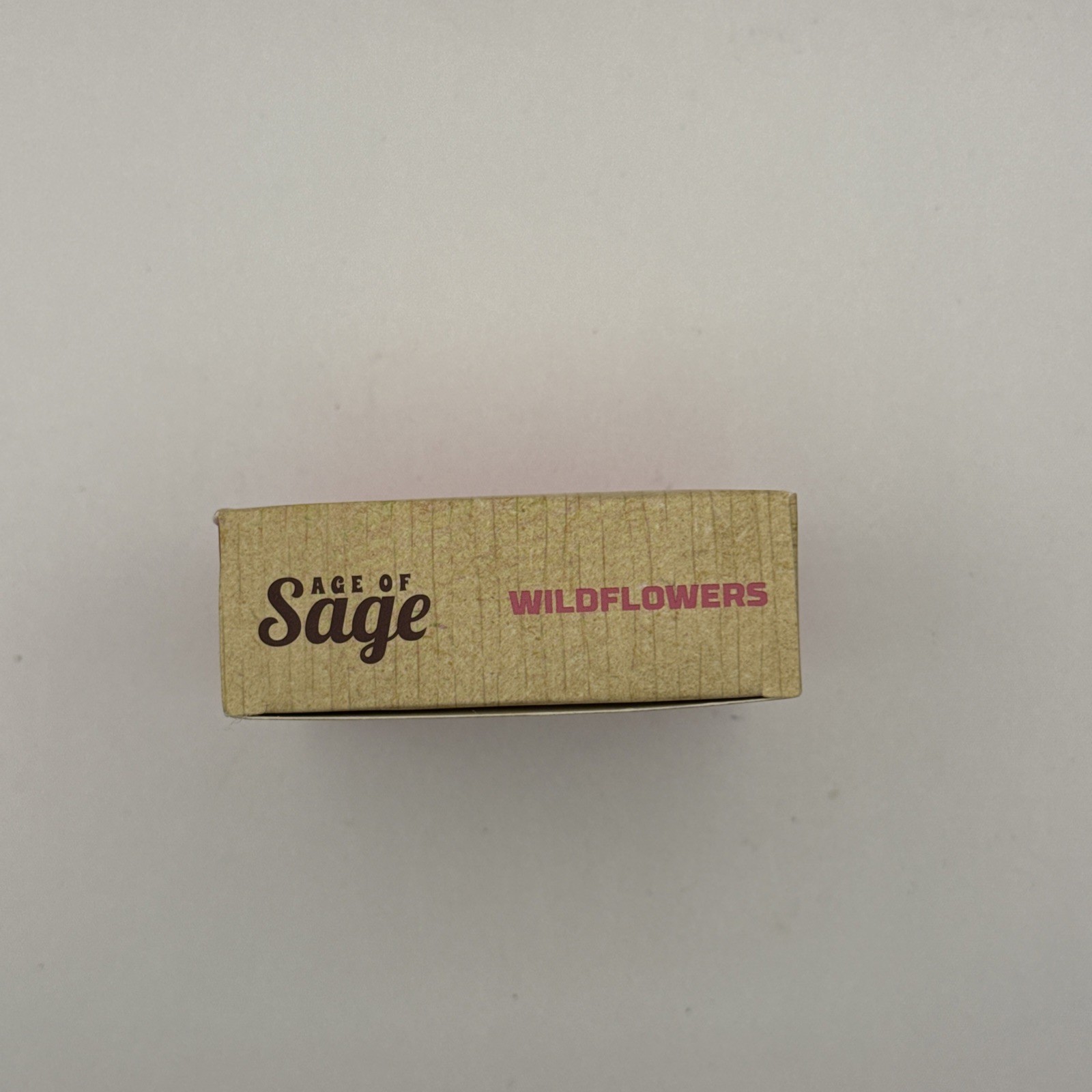 Age Of Sage Wildflowers 100% Organic Cold Pressed Artisan Soap Handmade 5 Oz