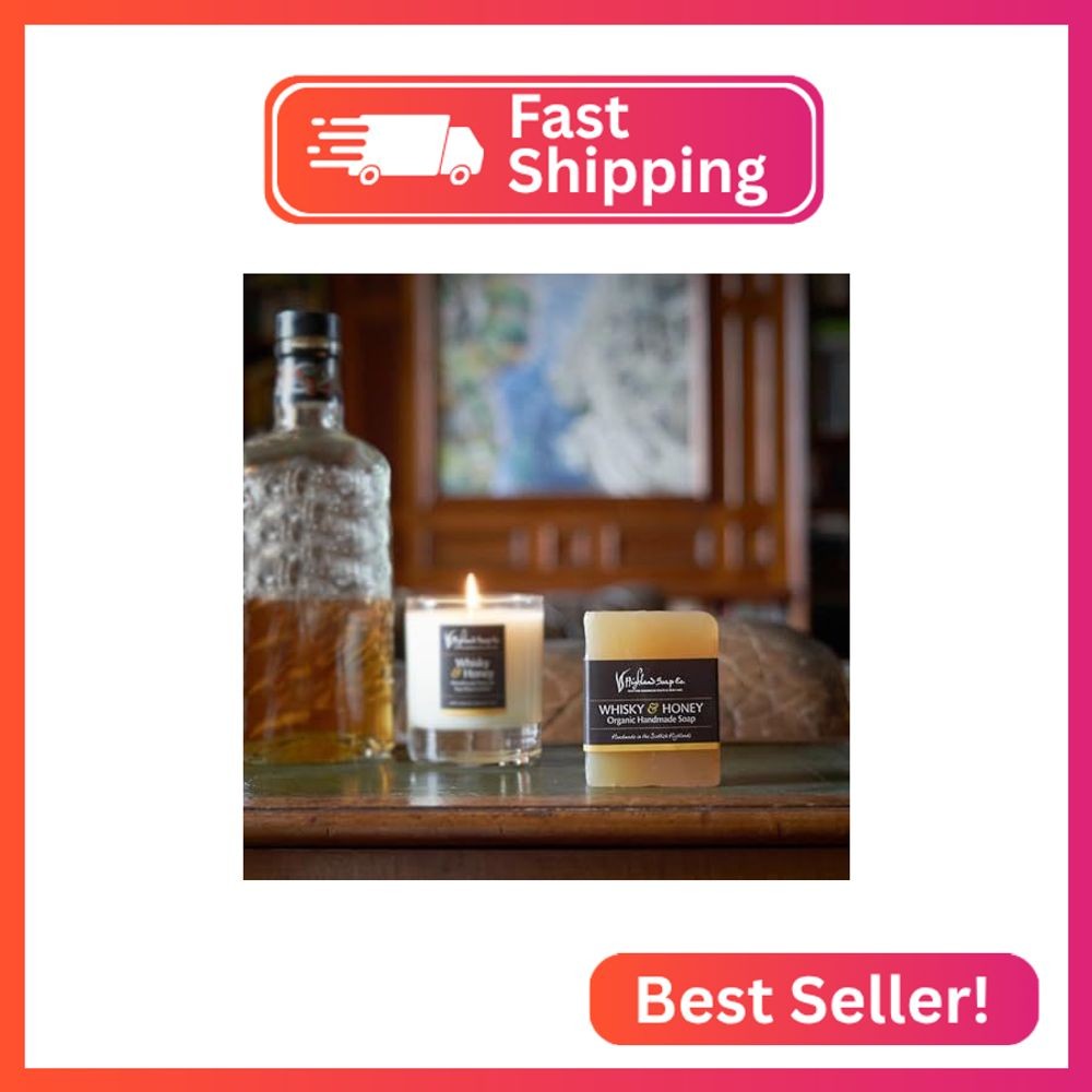 The Highland Soap Company, Handmade Scottish Organic Vegetable Oil Glycerin Soap