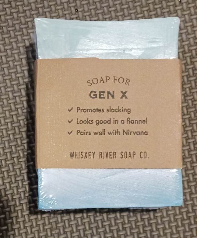 Whiskey River Soap For Gen X