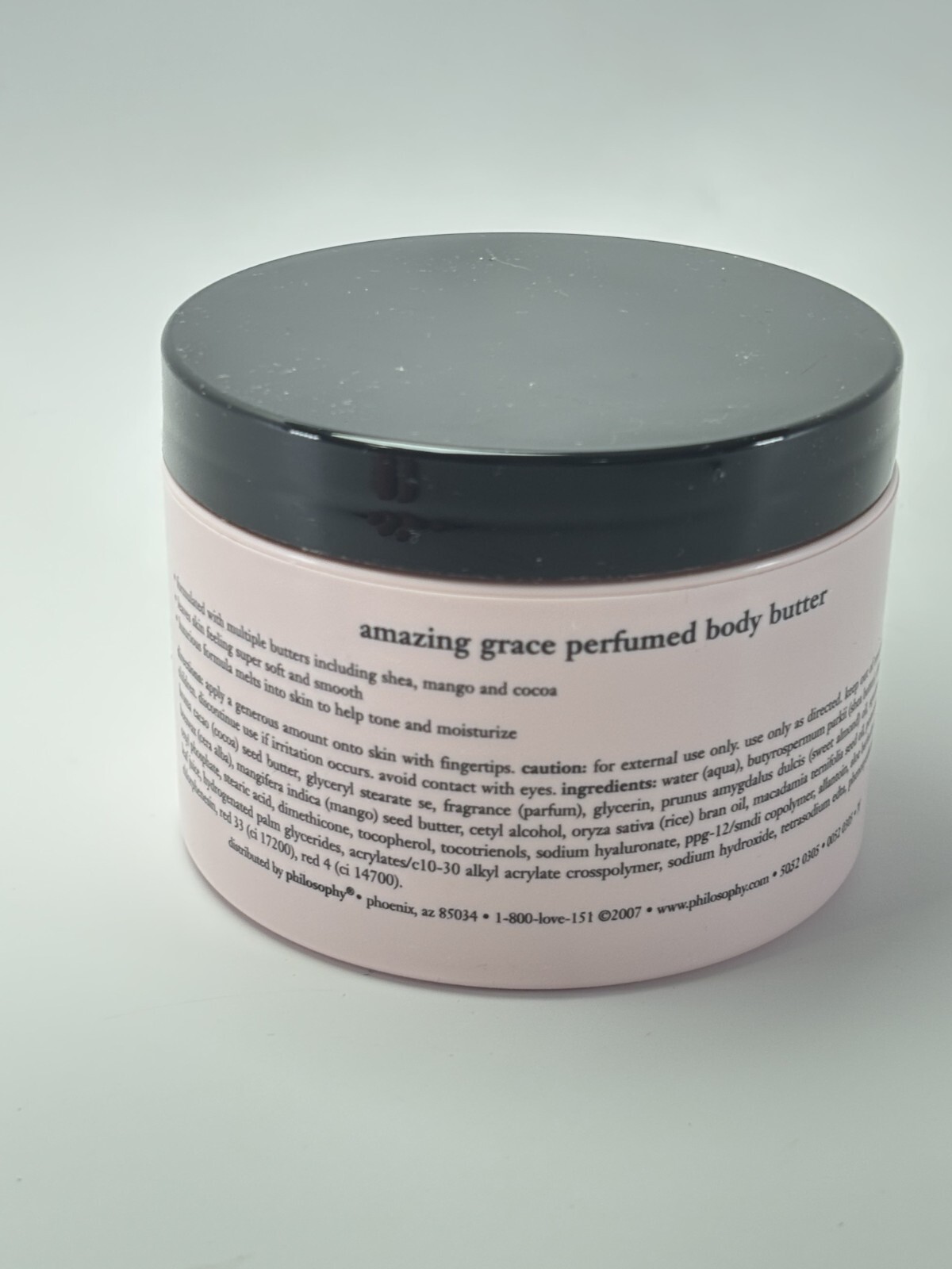 Philosophy Amazing Grace Perfumed Body Butter 2007 Pre Coty Original Formula
