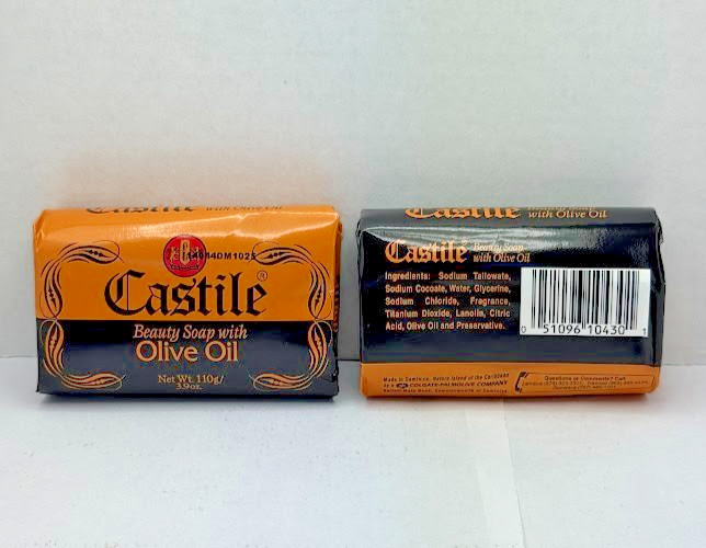 Castile Beauty Soap with Olive Oil 2 Bars