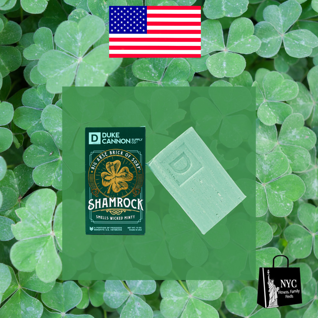 Duke Cannon Big Ass Brick Of Soap Superior + Shamrock Minty Benefits Vets Lot 2