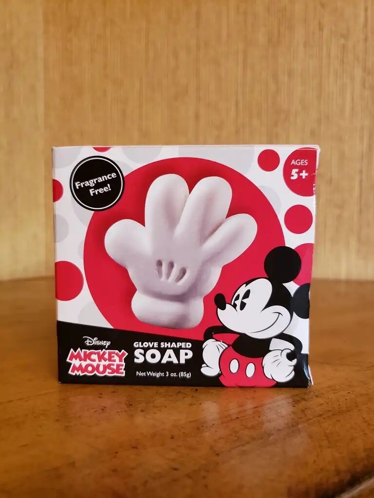 Disney Mickey Mouse Golden Shaped Soap