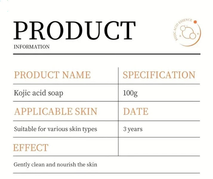 2 PCS Kojic Acid Soap Facial And Full-Body Cleansing Whitening 100g/3.5OZ USA