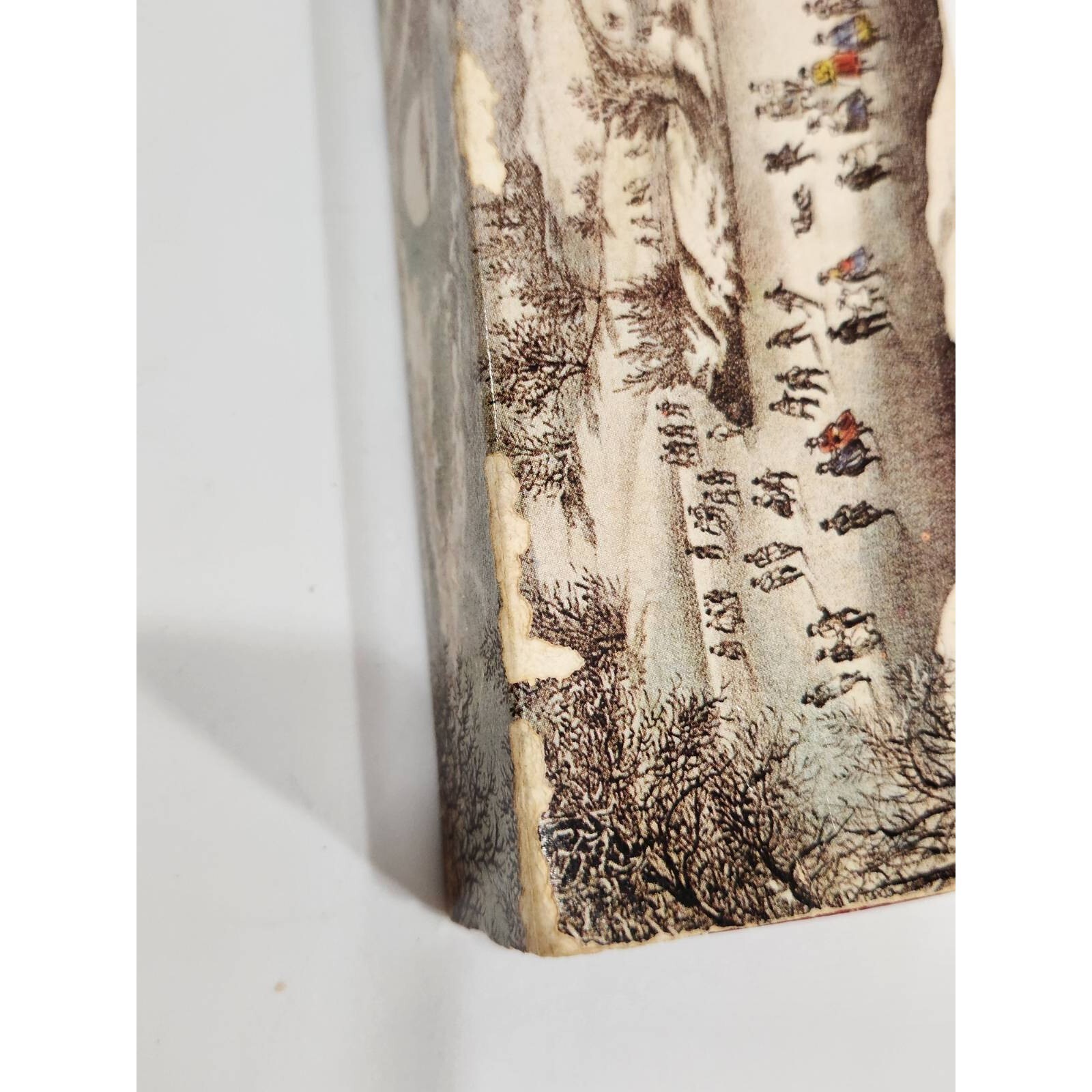 Avon 1876 Winterscapes 2 Piece Fragrance Soap Box Set Currier & Ives New