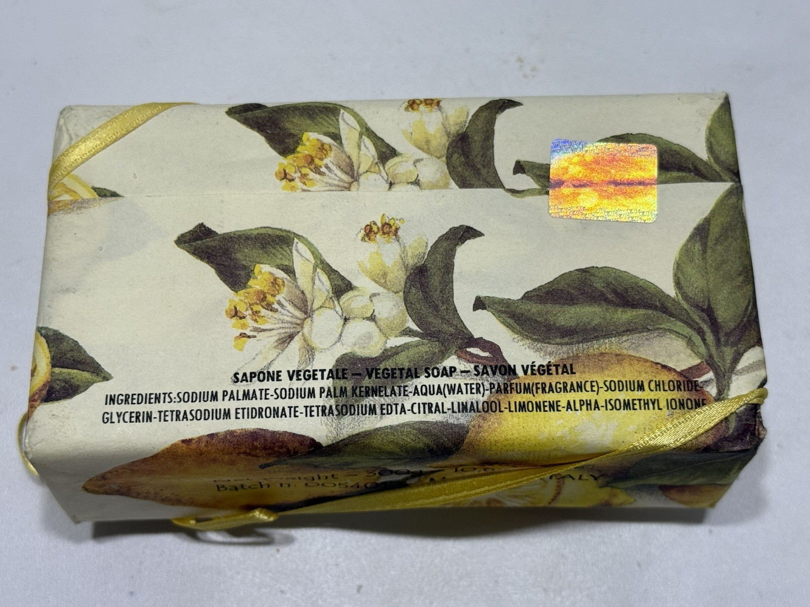 Sapone Italy Lemon Rose , Bella Portugal Alroma, Tuberose Tonsavon France Soaps