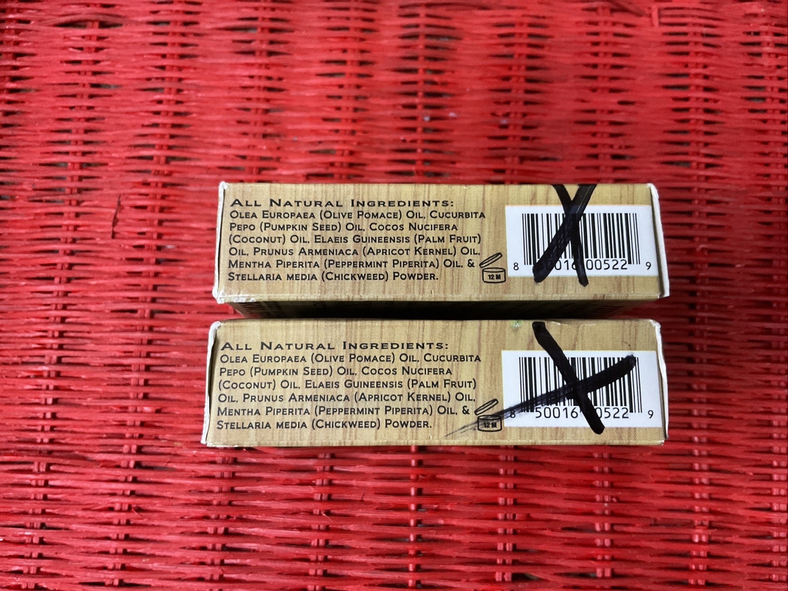 Honest Amish Natural & Organic Handmade Soap-Peppermint & Chickweed Soap/ 2 Pack