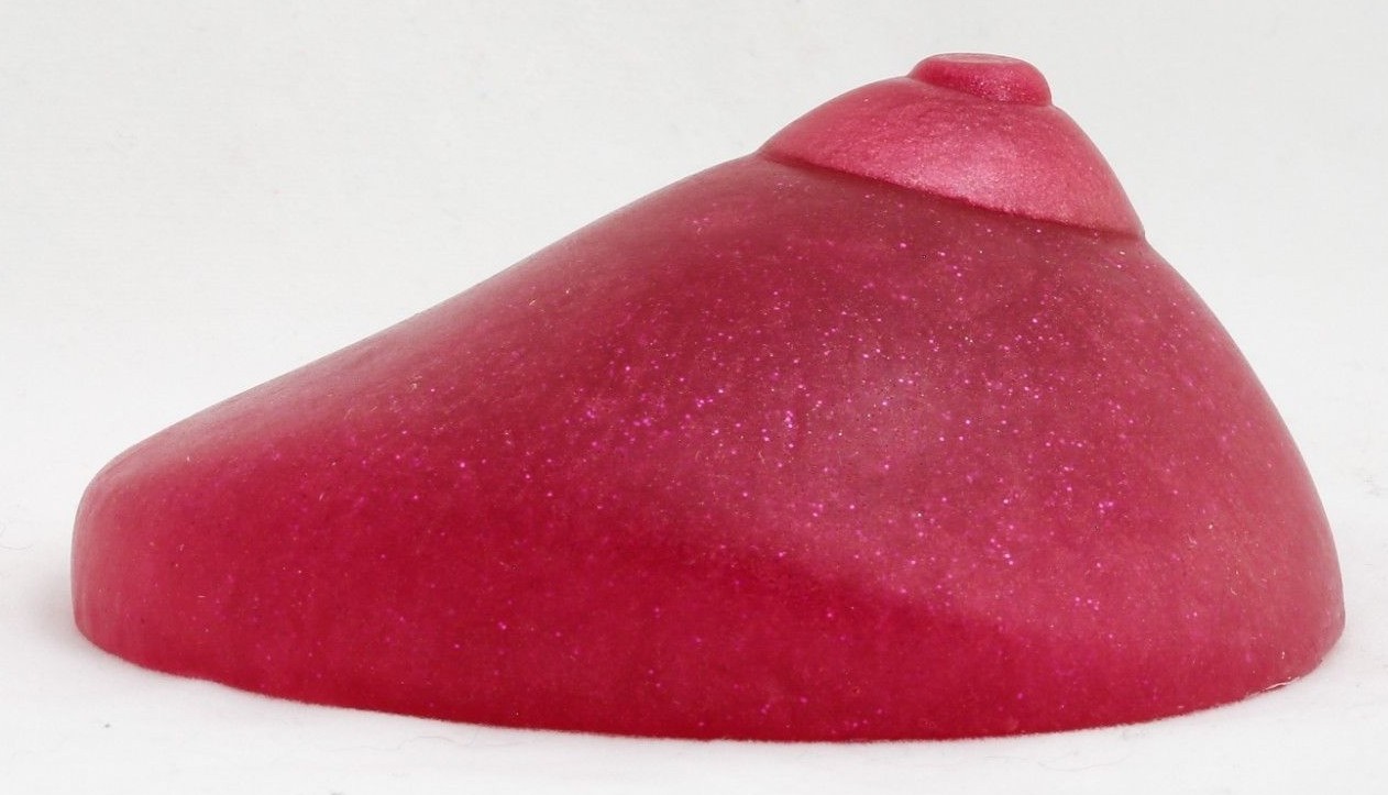 Bloomin’ Bazooka, tulip, honeysuckle, tulip berry & tangerine hot pink boob soap