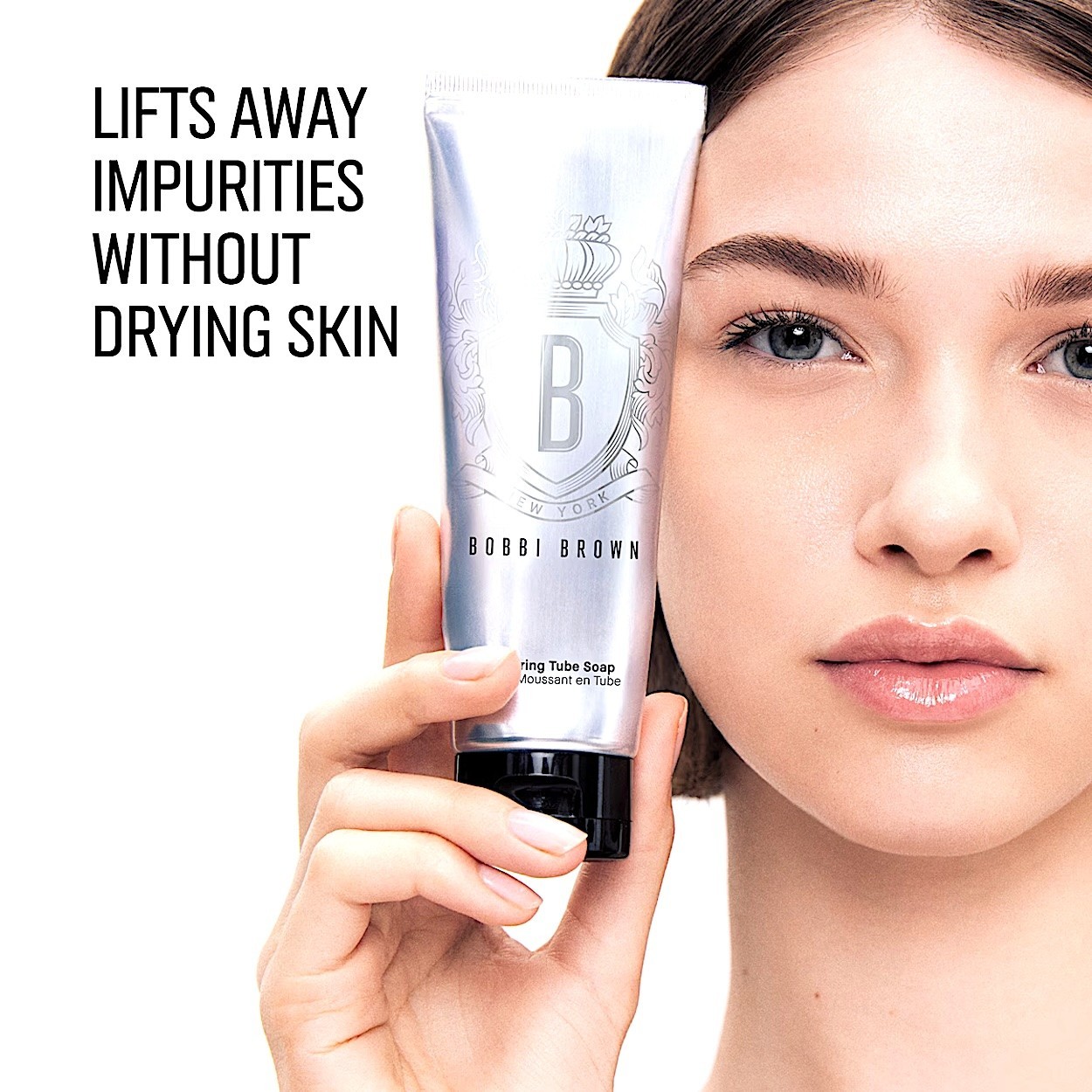 NIB Bobbi Brown Lathering Tube Soap – 4.2 oz / 125 ml