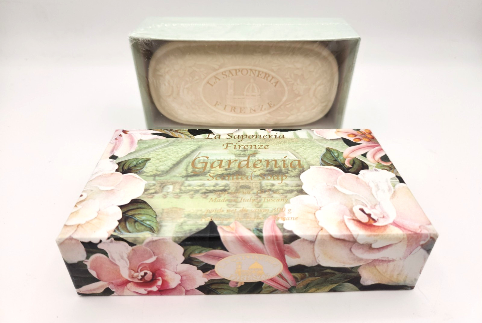 La Saponeria Firenze Gardenia Soap – Handmade in Italy – NEW IN BOX – SEALED