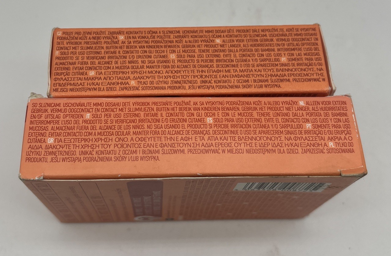 2 – Foamie Shower Body Bar Papaya & Oat Milk 2 in 1 Nourishing 2.8oz 80g